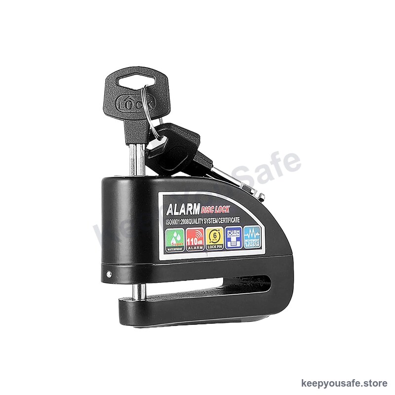 KeepYouSafe Alarm Disc Brake Lock — KeepYouSafe