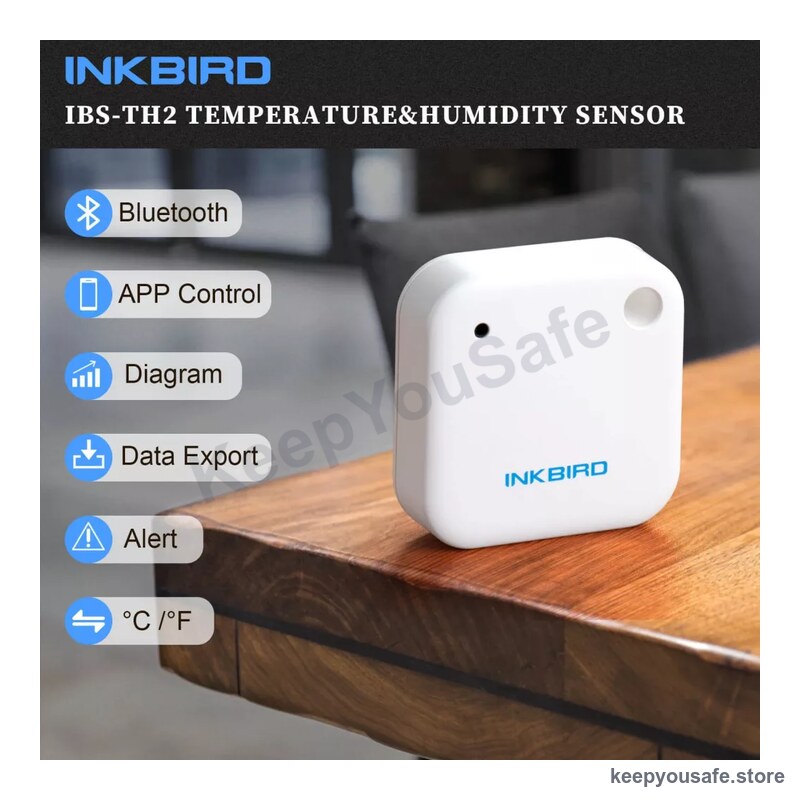 KeepYouSafe Bluetooth Temp & Humidity Sensor