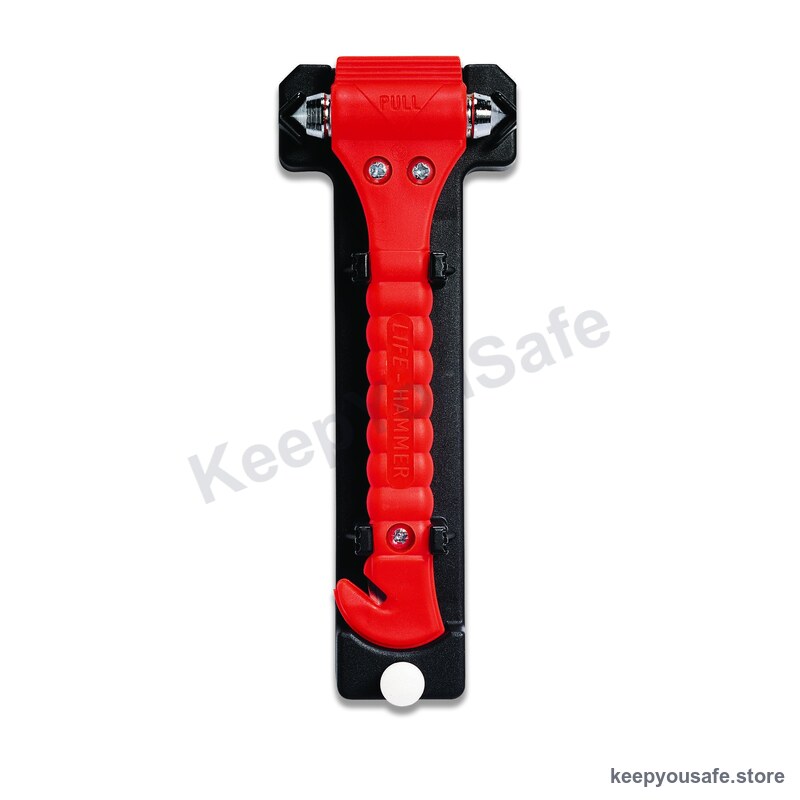 KeepYouSafe Emergency Escape Hammer + Mount