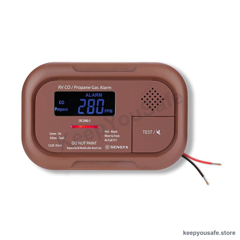KeepYouSafe 12V Gas Alarm for Caravans & RVs — KeepYouSafe