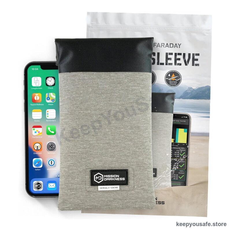 KeepYouSafe Faraday Phone Signal-Blocking Bag — KeepYouSafe