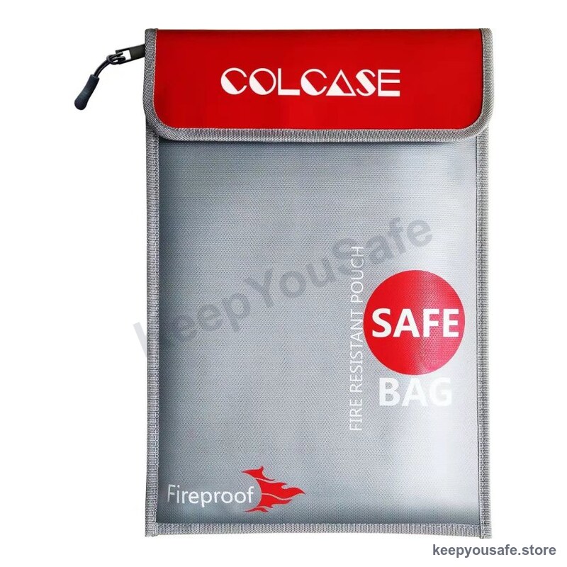 KeepYouSafe Fireproof Document Bag with Lock — KeepYouSafe