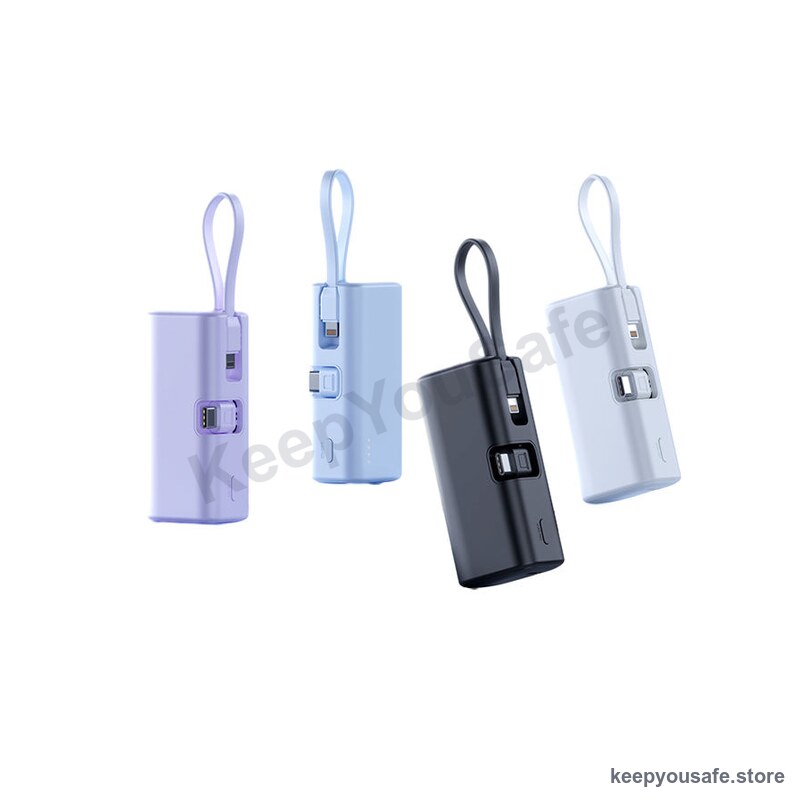 KeepYouSafe Mini 5000mAh Keychain Power Bank