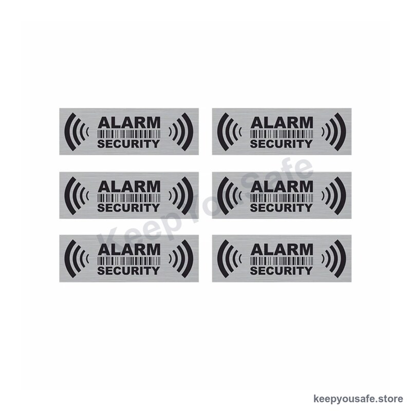 KeepYouSafe Security Warning Signs & Stickers Pack