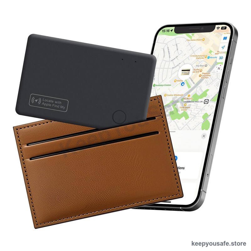 KeepYouSafe Slim Wallet Card Tracker — KeepYouSafe