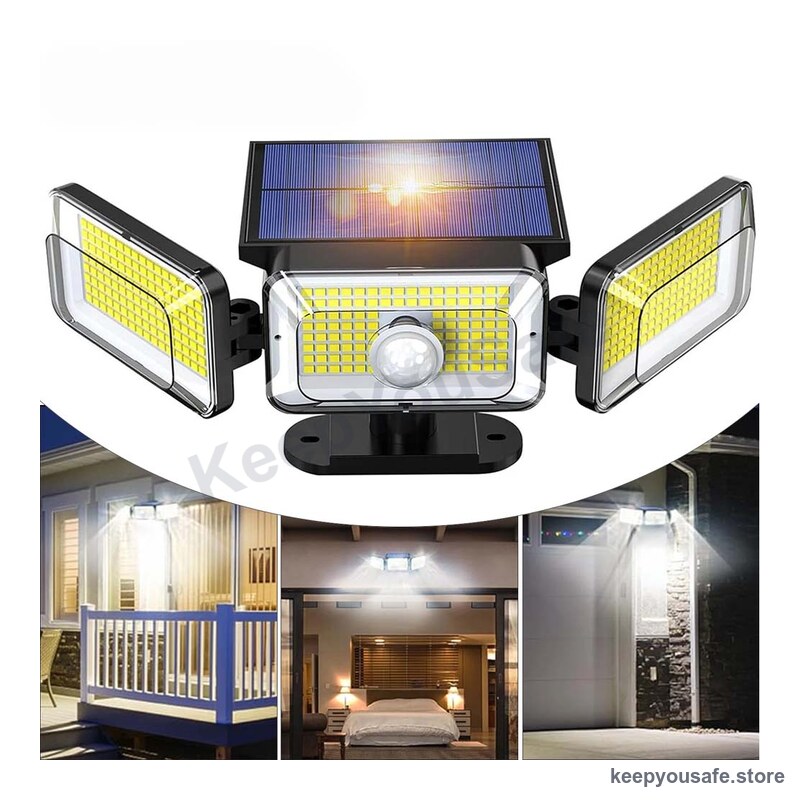 KeepYouSafe Solar PIR Security Light