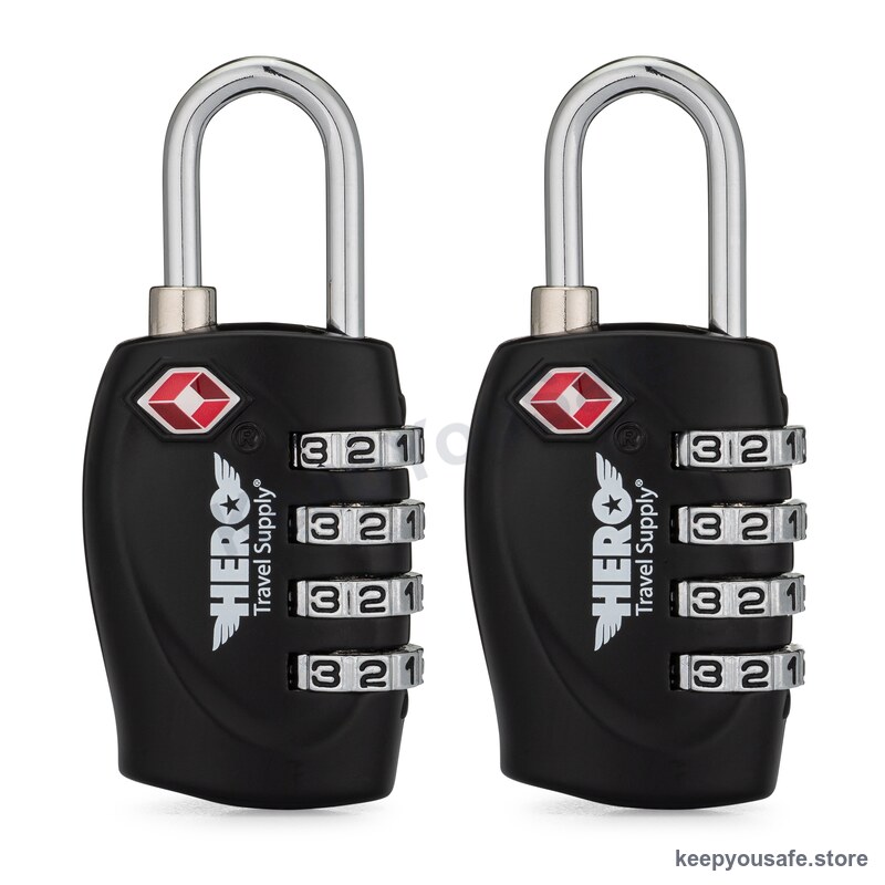 KeepYouSafe TSA Luggage Locks (2-Pack)
