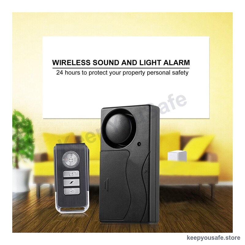 KeepYouSafe Vibration Alarm with Remote