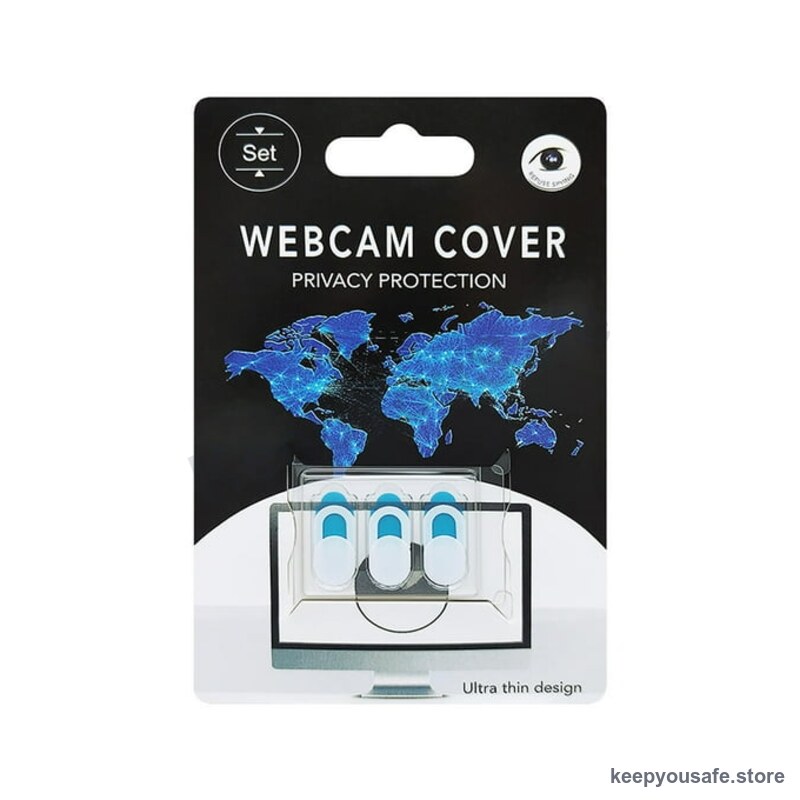 KeepYouSafe Webcam Cover Slides (3-Pack) — KeepYouSafe