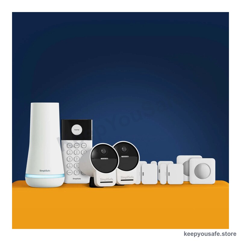 KeepYouSafe 10-Piece WiFi Alarm Kit