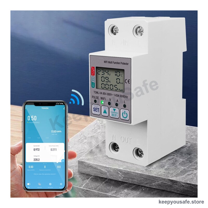 KeepYouSafe WiFi Energy Meter Socket